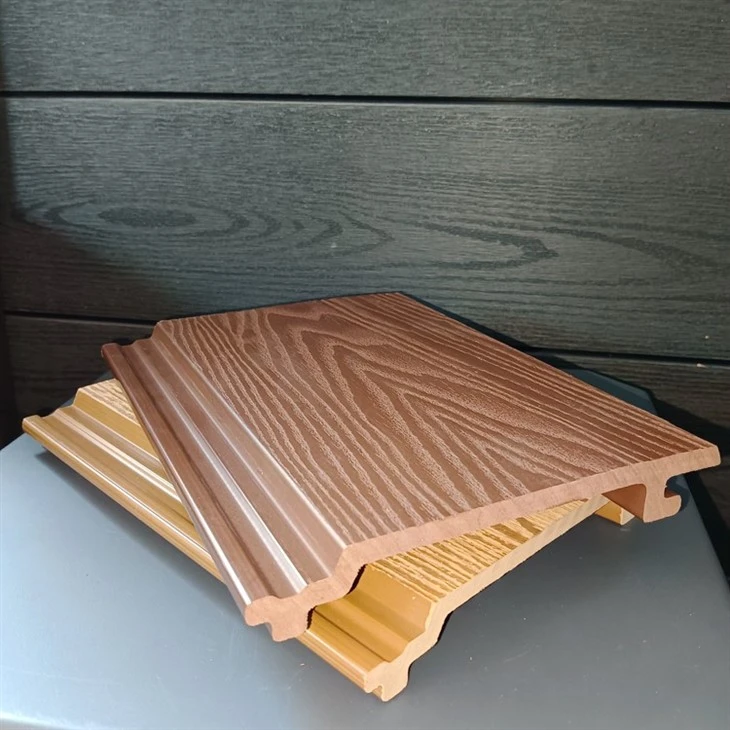 Outdoor Wood Plastic Composite Fluted Wall Panel